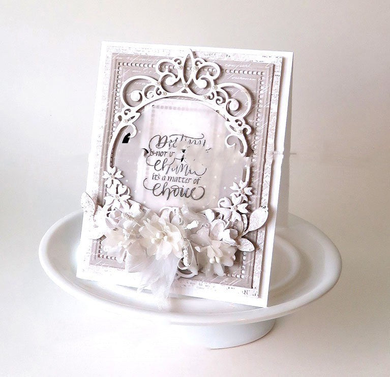 DIY Template Cutting Die Greeting Card Album Scrapbook Making Tools