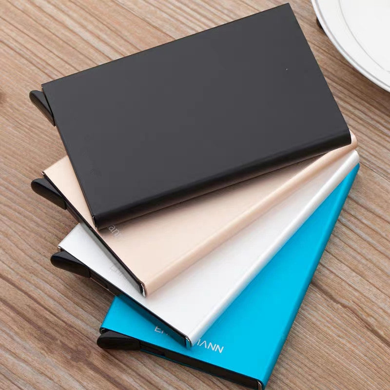 Pop-up card case and business card case