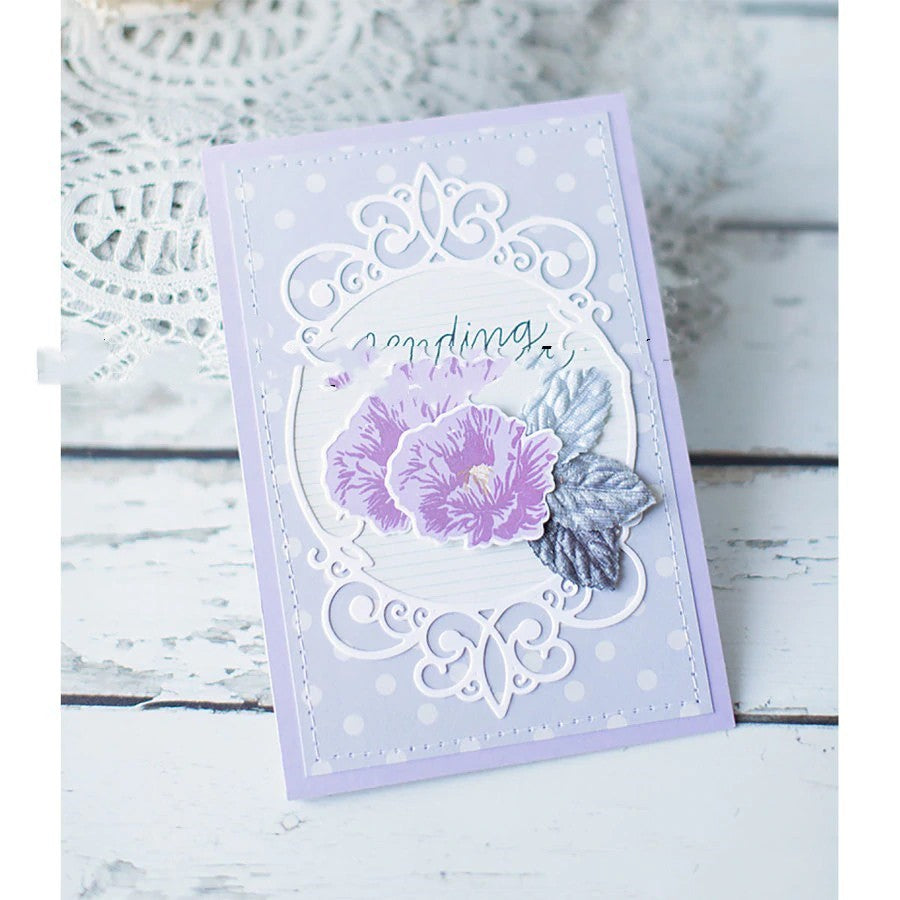 DIY Template Cutting Die Greeting Card Album Scrapbook Making Tools