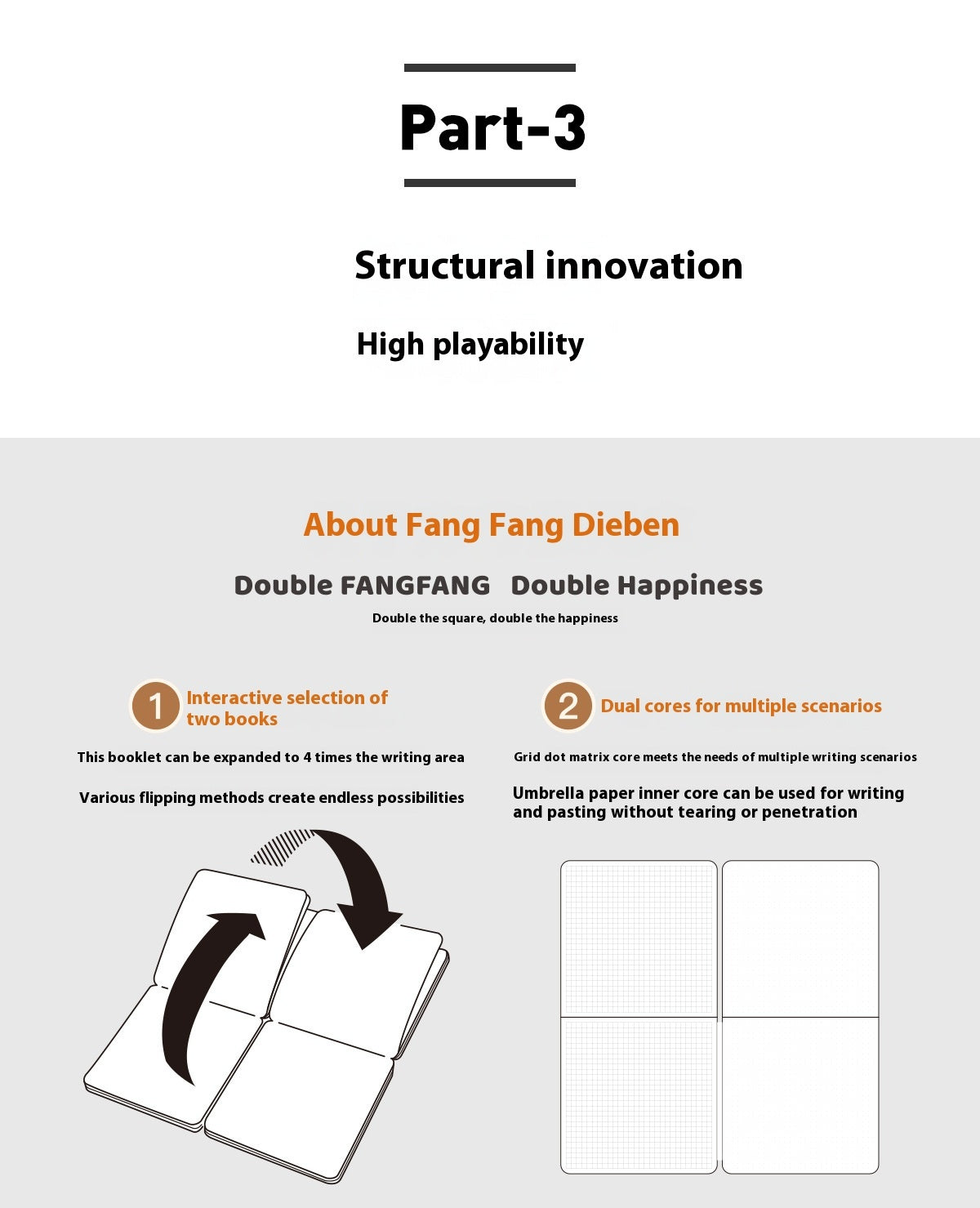 Simple Journal Book Style Stacked Book